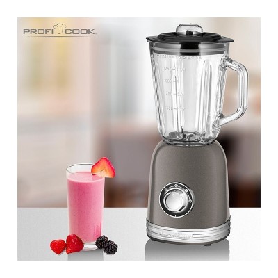 Blender Mixeur 1,5L vintage Proficook PC-UM 1195