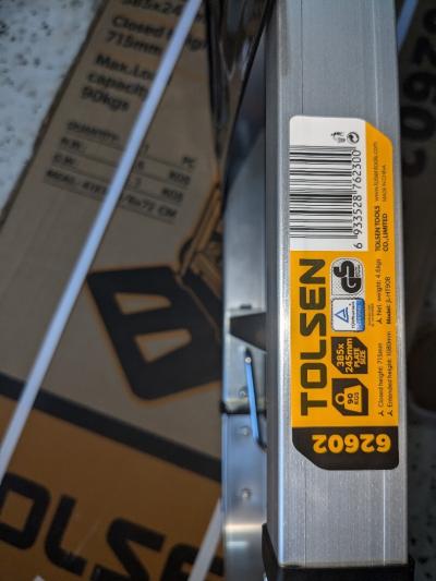 Chariot pliable en aluminium 90kg