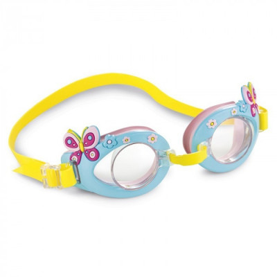 Lunettes de piscine Intex Fun pour enfant 3-8 ans - Papillon