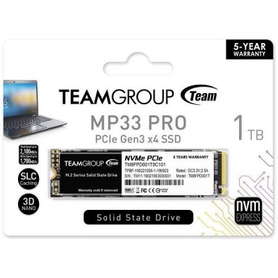 SSD M.2 PCIe 1TO GEN3X4 TEAMGROUP MP33 PRO NVME 