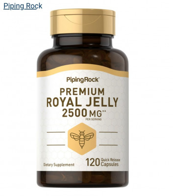 Pipingrock Supreme Royal Jelly, 2500 mg, 120 Quick Release Capsules
