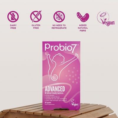 Probio7 Advanced 30 gélules 10 milliards probiotiques 