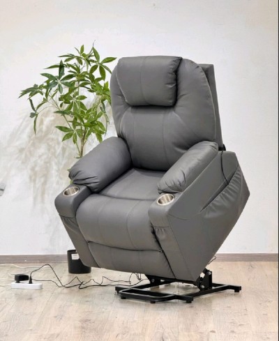 Fauteuil relax releveur électrique avec massage et chauffage 