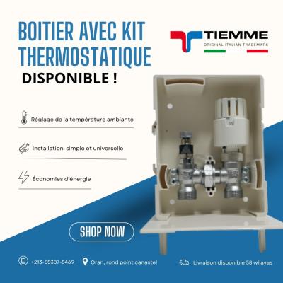 BOITIER AVEC KIT THERMOSTATIQUE POUR REGLAGE TEMP AMBIANTE MAL 15/21 TM