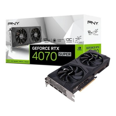 RTX 4070 SUPER 12GO GDDR6X PNY LED OC