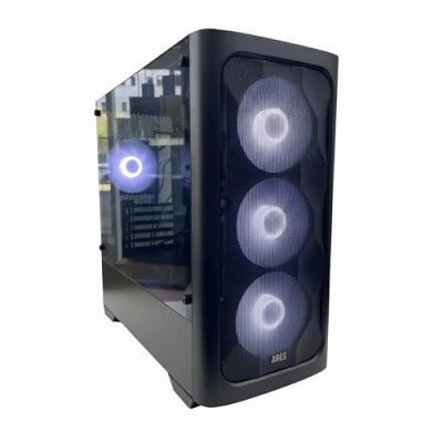 BOITIER GAMING ARES C301 BLACK 4FAN ARES+ALIMENTATION ARES 650W STD ARGB