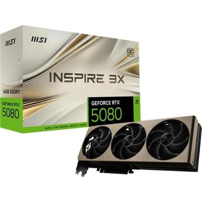 RTX 5080 MSI INSPIRE X3 16GB GDDR7 OC