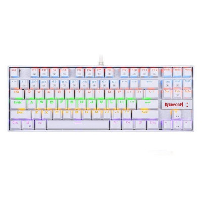 REDRAGON kumara mechanical gaming keyboard K552W RGB WHITE 