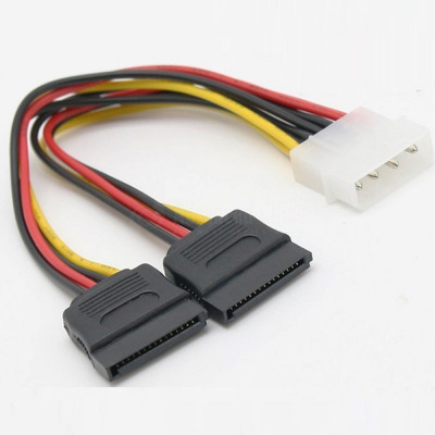 Cable d'Alimentation IDE to 2SATA