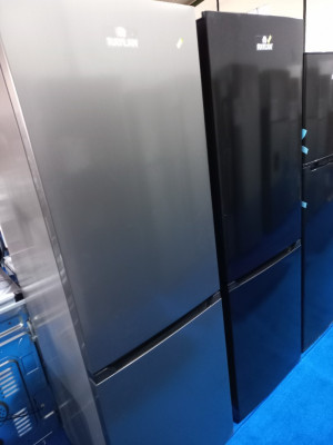 PROMO Réfrigérateur #Raylan combiné 410L gris noir blanc 