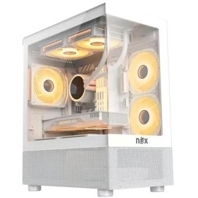 BOITIER NOX RAVEN WHITE ARGB