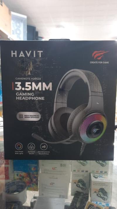 CASQUE HAVIT GAMENOTE H2042d 3.5MM