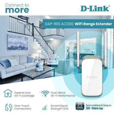 Répéteur Wi-Fi AC1200 DAP-1610 Dual Band D-Link