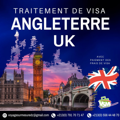 visa Angleterre UK  المملكة_المتحدة 