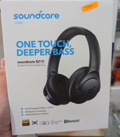 Soundcore Q11i, Casque Bluetooth Anker, Basses Profondes, 60h Audio Hi-Res,Connexion multipoint 