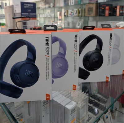 JBL Tune 520BT, casque  sans fil, léger et confortable, Bluetooth 5.3, autonomie  57 h, Pure Bass