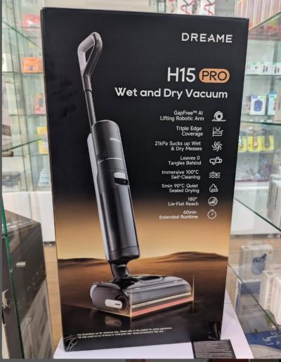 DREAME H15 Pro Aspirateur Laveur Triple arête, 21 kp  séchage 5 Min 90 C, portée à Plat 180