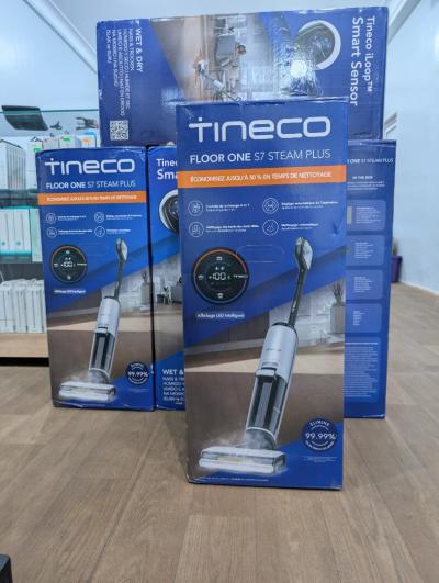 Tineco Floor One S7 Steam +.Nettoyeur de Sols sans-Fil , Balai Vapeur,Auto-Nettoyage, Autopropulsion