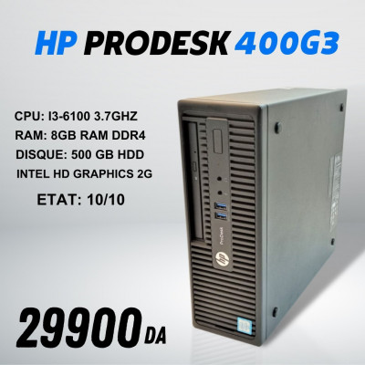 UNITEHP PRODESK 400G3 I3 6TH-6100 8G 500GB