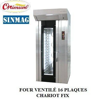 Four ventilé électrique 16 plaques SINMAG