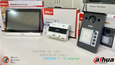 Videophone POE IP  2 fil  