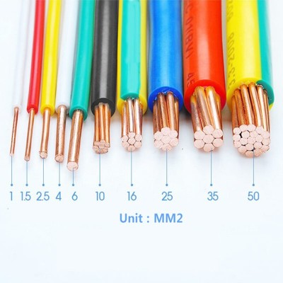 معدات-كهربائية-15mm2-25mm2-4mm2-6mm2-10mm2-application-domestique-cable-en-pvc-de-fil-cuivre-بجاية-الجزائر