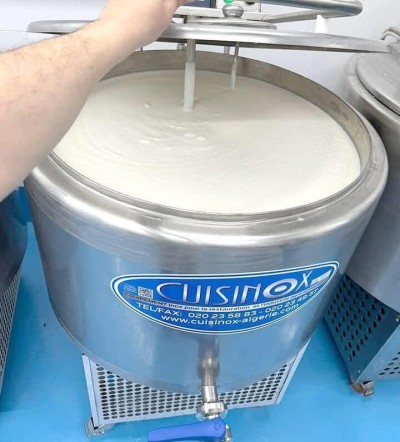 CUVE REFRIGEREE EN INOX ALIMENTAIRE 304 ET CUVE MELANGEUR خزان مبرد اينوكس