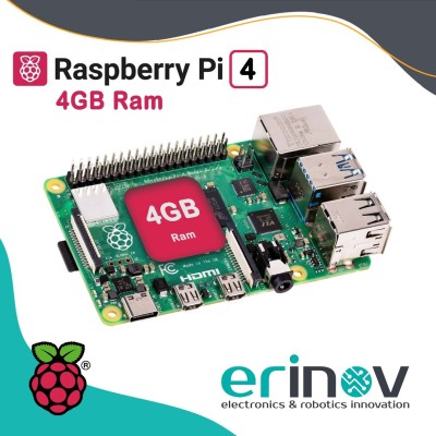 Raspberry Pi 4 model B ,RAM: 4GB