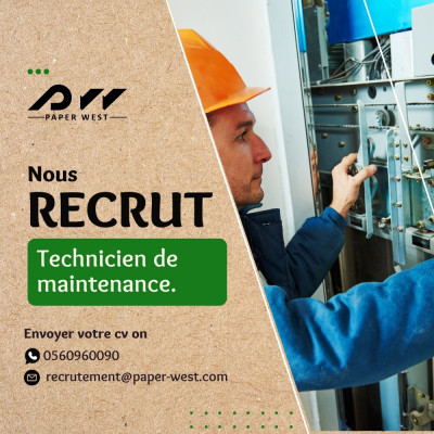 industrie-production-technicien-de-maintenance-bir-el-djir-oran-algerie