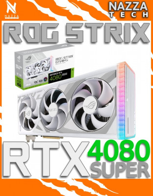 ASUS RTX 4080 SUPER OC 16GB ROG Strix BLANC
