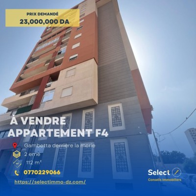 Vente Appartement F4 Oran Oran