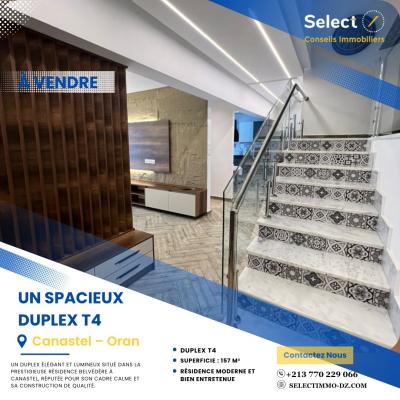 Vente Appartement Duplex F4 Oran Bir el djir