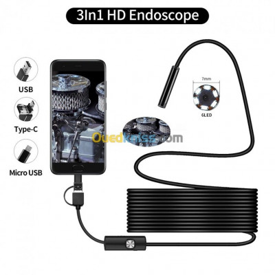 Endoscope Camera 3.5 Mètre Android