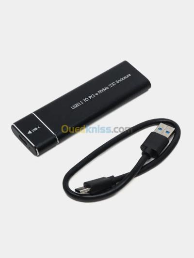 RACK DISQUE SSD NVME USB 3.1 10GBPS