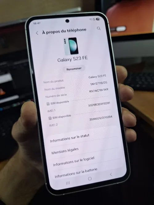 samsung S23 Fe
