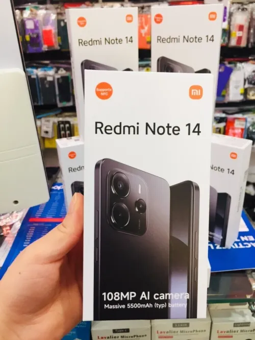 redmi note 14 6/128GB VERSION GLOBAL
