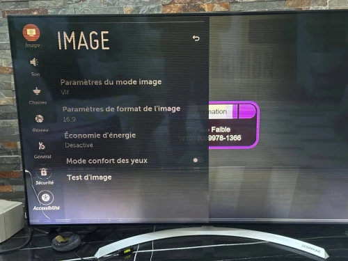 LG UHD 2018 - écran cassé