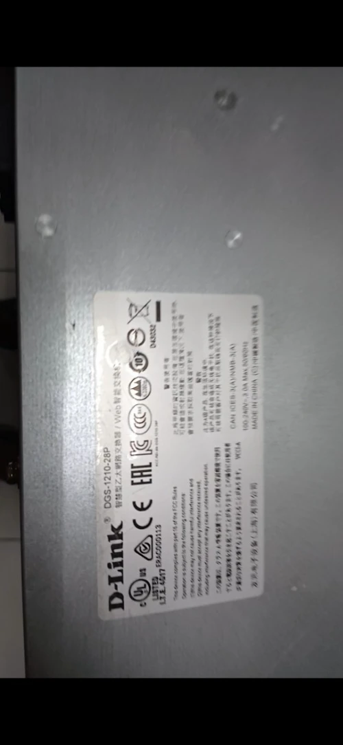 D-LINK WEB SMART SWITCH . DGS 2010-28P