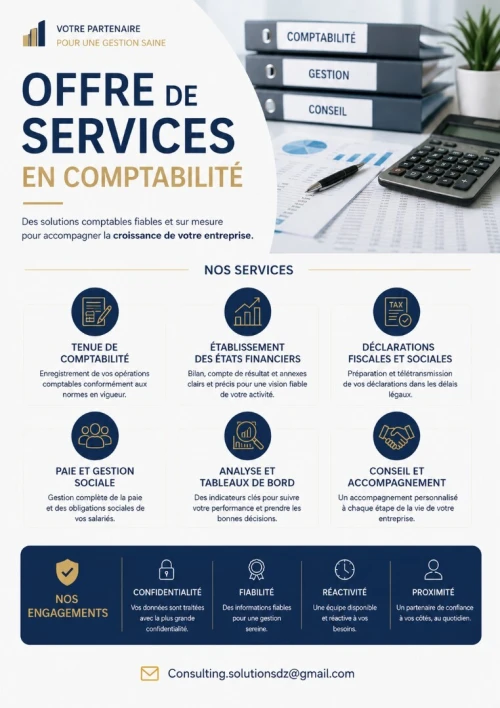 Comptable  RH et divers tâches administratives