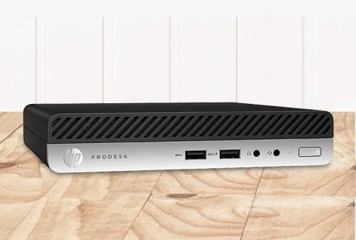 HP ProDesk 400 G4 DM - Core i5 9e gen 2.1 GHz - 256 Go SSD - 8 Go RAM