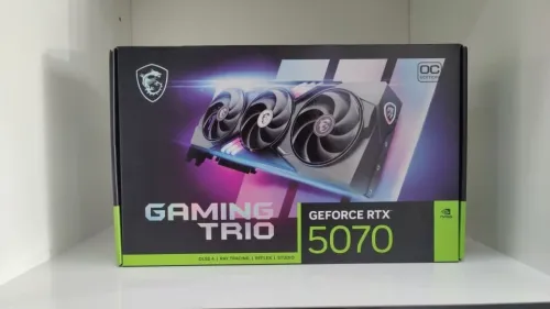PROMOTION SPÉCIALE  CARTES GRAPHIQUES NEUVES :  GeForce RTX 5070 12G GAMING TRIO OC