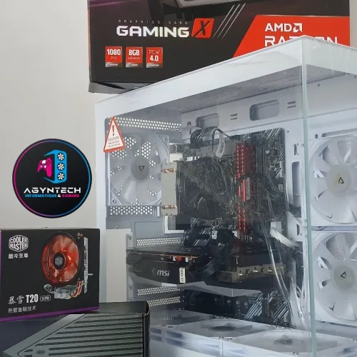 pc gamer Ryzen 7 5700X/MSI X470 GAMING PLUS MAX /16GoCorsair Vengeance/NVMe 512Go+SSD /750W/MSI