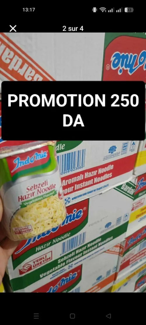 Indomie en boite