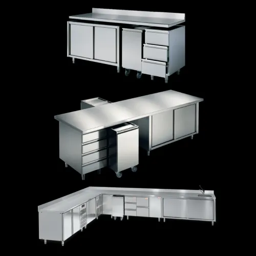 Rangement inox ETAGERE CHARIOT RAYONNAGE