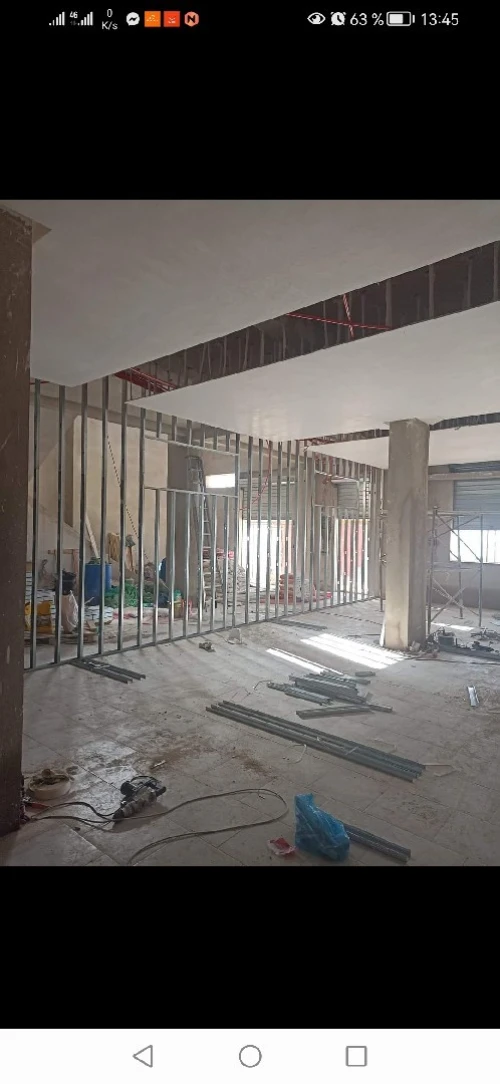 CLOISON BA13.. MUR BA13.. FAUT PLAFOND PLACO PLÂTRE... ENDUIT PEINTURE