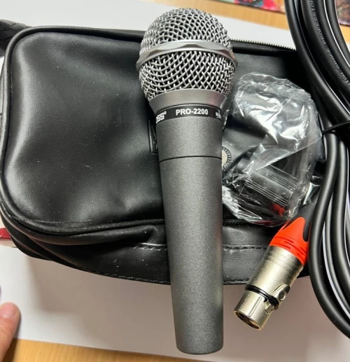 Microphone professionnel filaire
