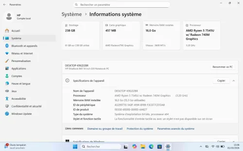 hp elite book 845 G10