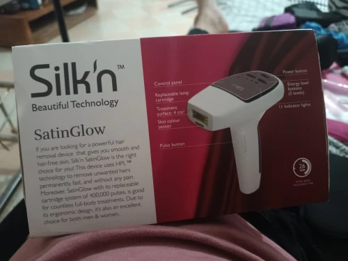 Appareil d'épilation définitive Silk'n SatinGlow Technologie HPL lumière pulsée laser