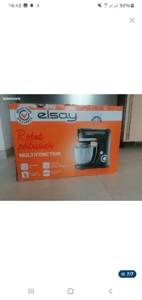 Pètrin   5litre(2.5kg) 1300wat