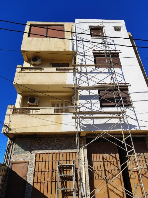 travaux de peinture facade exterieur